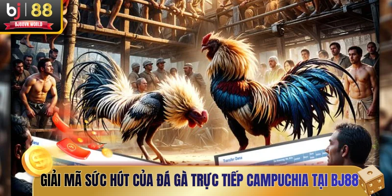 Giải mã sức hút của đá gà trực tiếp Campuchia tại BJ88