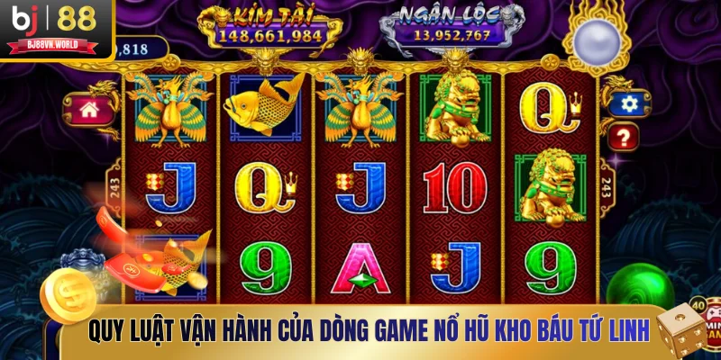 Quy luật vận hành của dòng game nổ hũ Kho Báu Tứ Linh