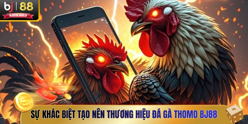 Sự khác biệt tạo nên thương hiệu đá gà Thomo BJ88